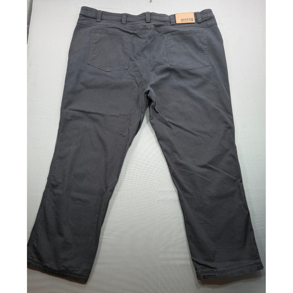 Duluth Trading Co Flex Fire Hose Mens 46x30 Relaxed Fit Work Pants Black - Picture 7 of 7